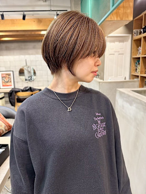 丸みショート