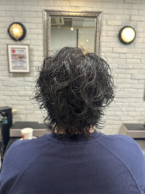 スパイラルパーマ