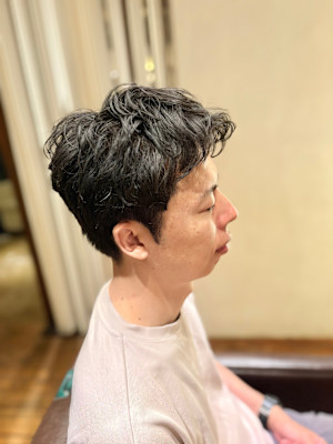 ルーズショートパーマ