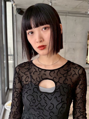 扱いやすさと美しさを両立。毎日が決まる洗練ボブスタイル