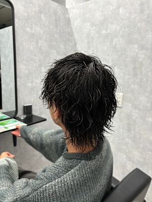 波巻きスパイラルパーマ