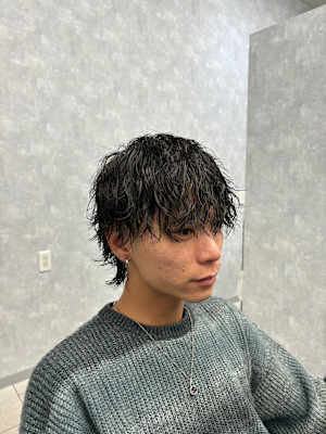 波巻きスパイラルパーマ