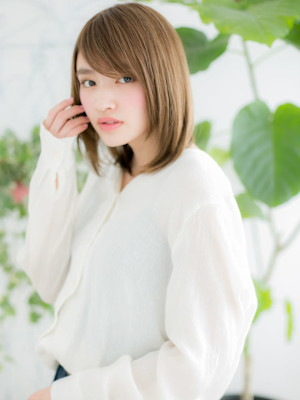 うる艶髪でワンカールボブe
