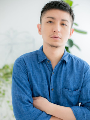 フェードカット×ツーブロックショート