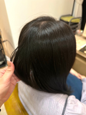 透明感たっぷりグレージュ