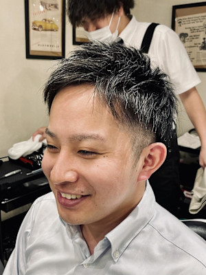 【20代 男性】ビジネスツーブロックショート