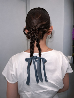 ヘアセット　ヘアアレンジ　セット　天神大名