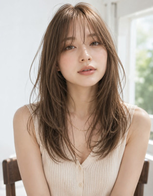 透け感シースルーレイヤー