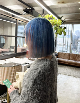 ピンク×ブルー