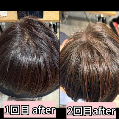 ◇大人40代50代60代白髪ぼかしへの移行