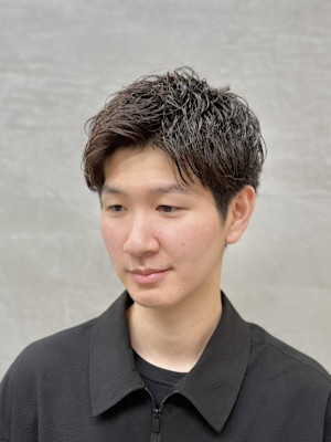 ルーズショートパーマ