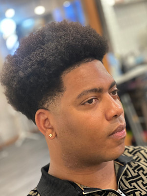Low taper afro