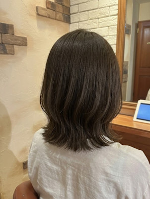 軽やかで動きのある外ハネボブ【294スタイル】