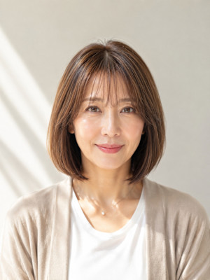 【伊勢原】３０代以降の白髪ぼかし、髪質改善