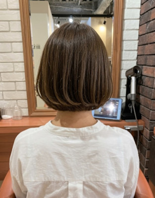 まとまりのある大人可愛いボブ【302スタイル】