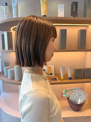 大人可愛いボブ