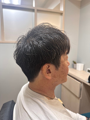 ふわっとメンズパーマ