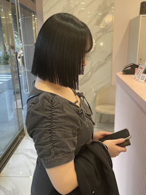 【縮毛矯正】梅雨前に！つやつやヘアに♪_ユウ
