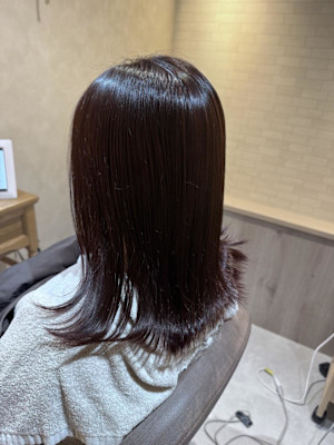 艶感レッドブラウン