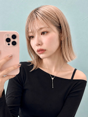 ミルクティー。ブリーチ