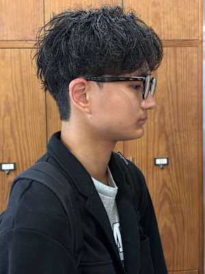 大人シャドウパーマ