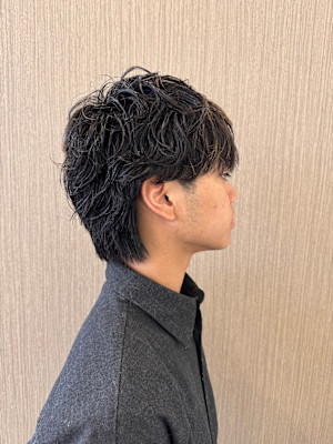 【朝ラク】メンズパーマで簡単セット＆垢抜けヘア