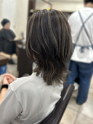 外ハネハイライト