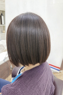オイルストレート×ミニボブ