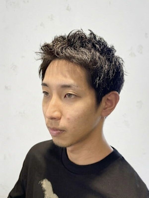 メンズショート　ショートメンズスパイキー