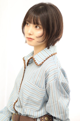 ワンホンレイヤーカット×くびれショートヘア10代20代30代