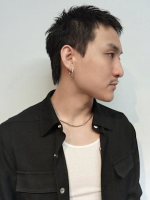 メンズショート、スパイキーショート