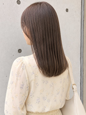 朝の時間短縮 髪質改善 ミディアム