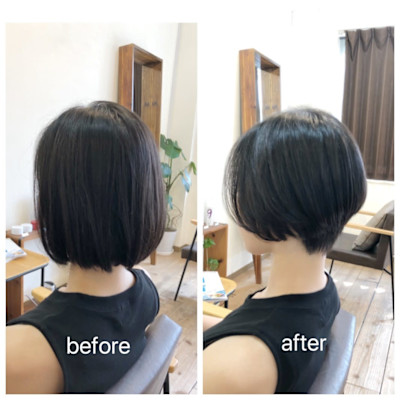20代・夏に向けたショートボブ✩