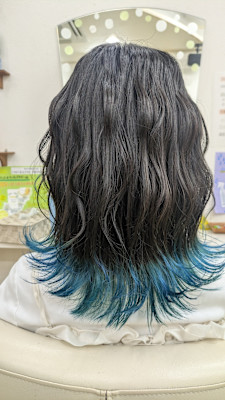ブルーグラデウェーブ