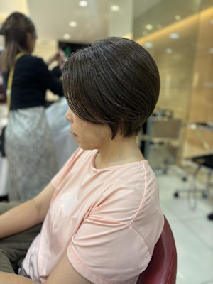 【伊勢原】３０代以降の白髪ぼかし、髪質改善