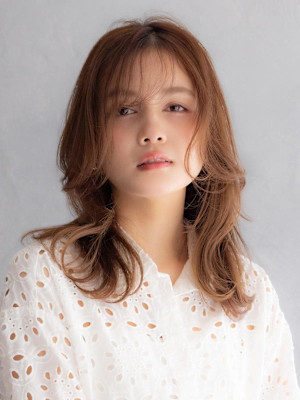 上品ゆるふわくびれロング