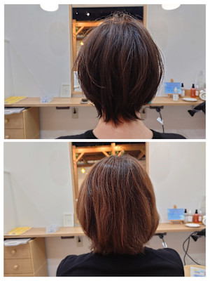 hair farm blanc chouette×スタイル