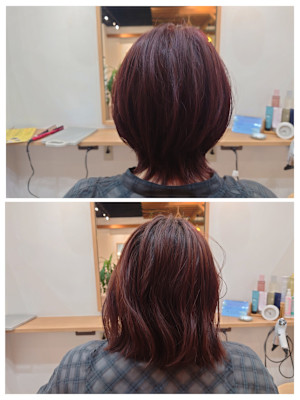 hair farm blanc chouette×スタイル