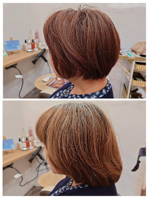 hair farm blanc chouette×スタイル