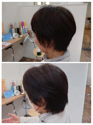 hair farm blanc chouette×スタイル