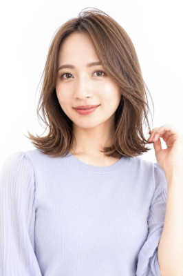 外ハネとインナーカラー