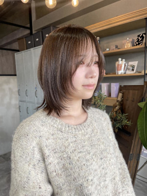 大人可愛い/レイヤーカット
