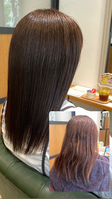 髪質改善ストレート