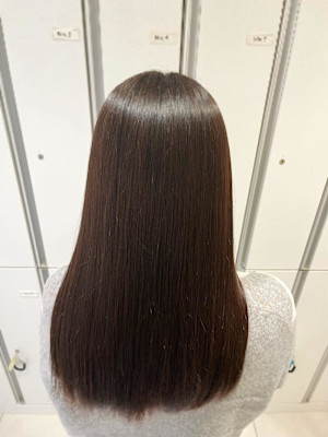 髪質改善ストレート