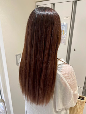 髪質改善ストレート