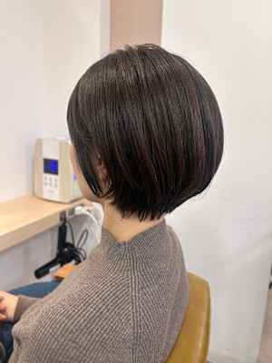 大人ショートボブ