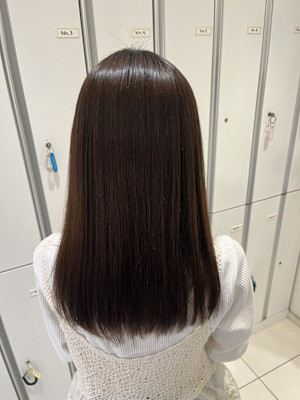 髪質改善ストレート