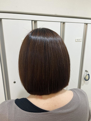 髪質改善ストレート