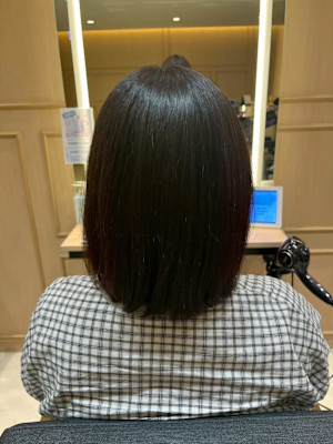 髪質改善ストレート