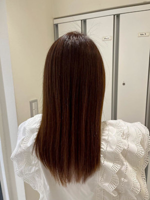 髪質改善ストレート